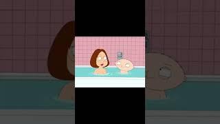 Family Guy - Stewie and Meg takes bath together #shorts #viral