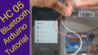 how to connect hc 05 bluetooth module to Arduino uno and other [CC]