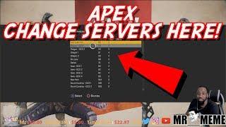 HOW TO CHANGE SERVERS | Apex Legend