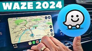 Waze Maps Android Auto review and how to use tutorial Peugeot Stellantis Citroen infotainment