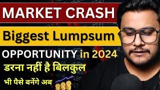 Last BIG lumpsum Investment opportunity - Growth Investment Opportunity in 2024 #marketcrash