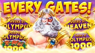 WE PLAYED EVERY GATES OF OLYMPUS SLOT!