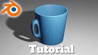 Tasse modellieren - für Anfänger | Blender Tutorial Deutsch