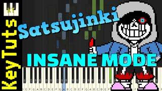 The Satsujinki [Murder Time Trio Phase 3] - Insane Mode [Piano Tutorial] (Synthesia)