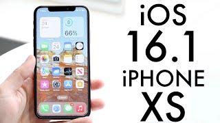 iOS 16.1 On iPhone XS! (Review)