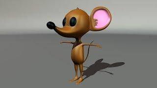 mouse 3d model - maya