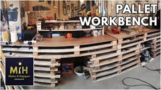 WORKSHOP SET UP - using PALLET WOOD