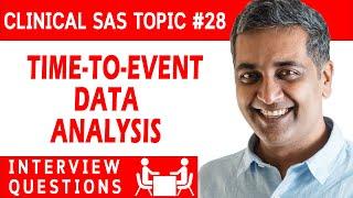 Clinical SAS topic 28 - Time-To-Event Data Analysis overall survival rate Summary