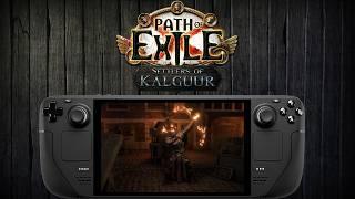 Steam Deck - Path Of Exile: Settlers of Kalguur - Performance Check