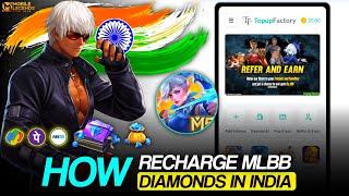 MLBB DIAMONDS RECHARGE FROM INDIA | HOW TO RECHARGE DIAMONDS IN INDIA MOBILLE LEGENDS | Top-Up