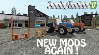 NEW MODS AGAIN in Farming Simulator 2017 | NEW TRACTOR FINALLY | PS4 | Xbox One