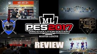 PES 2017 Master League Review an in depth look at the Mode