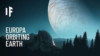 What If Europa Were Earth's Moon?