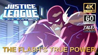 JUSTICE LEAGUE UNLIMITED: "Divided We Fall" - The Flash's True Power (Remastered 4K/60fps UHD)   