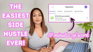 How I made $135 in 10 minutes with THIS EASY side hustle! (Notary public business 2024)