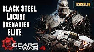 Gears of War 4 - BLACK STEEL LOCUST GRENADIER ELITE - On WarMachine!!