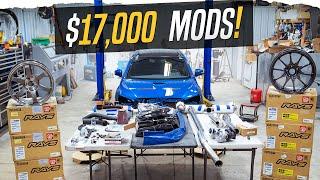 Unboxing $17,000 Mods For The Evo X!