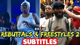 Best Rebuttals And Freestyles In Battle Rap PART 2 SUBTITLES | Masked Inasense