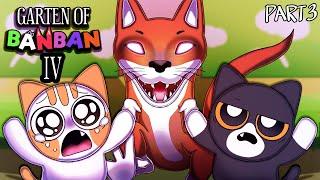 Escape! KITTYSAURUS VS MOYAM Garten of Banban 4 (Part 3) Animation