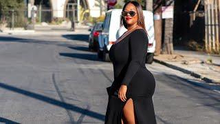 Theyane Gerrao Curvy Model Plus Size Wiki | Body Positivity | Instagram Star | Fashion Model Bio