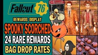 Spooky Scorched: ALL 24 RARE Halloween Rewards to Collect in 2021! (with Drop Rates) | Fallout 76