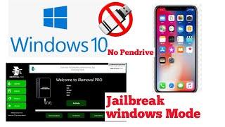 Windows mote Jailbreak Without pendrive। iremlval pro jailbreak for windows। iCloud bypass 5s/X