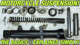 Motorcycle Suspension! - The basics simply explained!