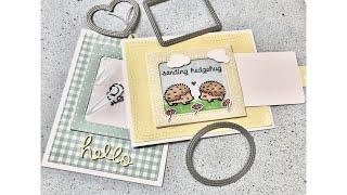 How to use Lawn Fawn Magic Color Slider Die to Make 4 Different Interactive Cards!