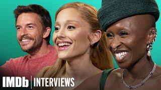 What Did Ariana Grande Paint For Cynthia Erivo? | WICKED Interview | IMDb