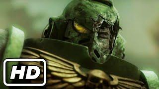 Space Marine Destroys Necron Deathmark - Warhammer 40K | 4K Fight Scene (2024)