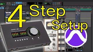 4 Step Pro Tools Apollo Setup for Beginners and Intermediate (for Twin, x4, x6, x8, and x8p)