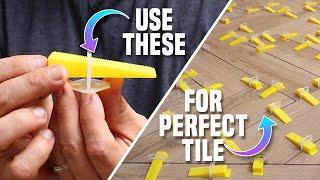 How To Use A Tile Leveling and Spacer System From Amazon - DIY Homeowner