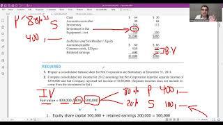 Advanced Accounting- Chapter (3)- Exercises (1-2-3)