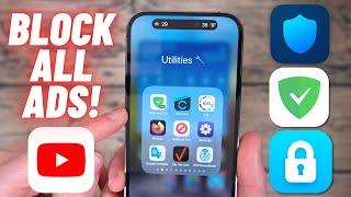 How to Block ALL Ads on iPhone! // NextDNS + Lockdown Privacy + AdGuard Pro + AdBlock Pro!