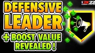 DEFENSIVE LEADER is needed on your TEAM. Here's why