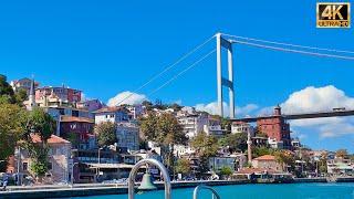 Bosphorus Boat Tour Istanbul Türkiye |4K HDR