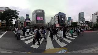 [3D 360 VR]Shibuya Crossing, Tokyo