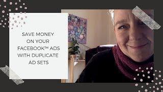 How To Create Duplicate Ad sets in your Facebook™ Ads - #bertaTips #91 #