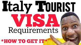 HOW TO GET ITALY TOURIST VISA IN IN 2023|REQUIREMENTS YOU NEED.