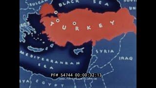 REPUBLIC OF TURKEY   ISTANBUL, ANKARA, BURSA  1950s TRAVELOGUE & HISTORY FILM 54744