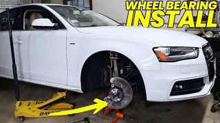 Audi A4 Wheel bearing Replacement (B8, B8.5)