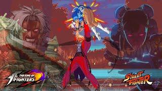 Chun-Li vs Rugal Bernstein l All Form l Street Fighter X The King of Fighters l Capcom X SNK