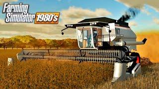 LiveLate Night Soybean Harvest | 1980's Series | Farming Simulator 22