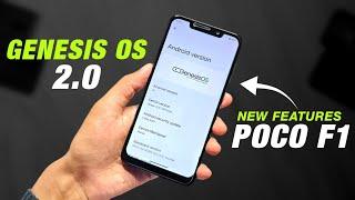 POCO F1 - Genesis OS 2.0 Official - Android 14 QPR2 - Back To System Ext - Added New Features