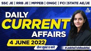 4thJune 2022 | Current Affairs Today | Current Affairs For Engineering Exam 2022 | By Kirti Pandey