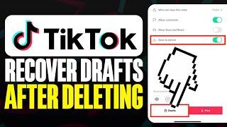 How To Recover TikTok Drafts After Deleting The App (2024)