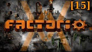 Прохождение Factorio 1.0 - Рельсовый мир [15] - Продвинутая нефть и синие схемы