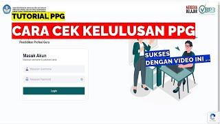 CARA CEK KELULUSAN PPG