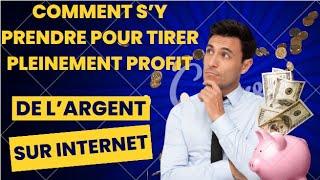 "Les secrets de la réussite en ligne : Comment gagner de l'argent sur Internet"