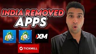 Shocking News: MT4 & MT5 Removed from Play Store II TICKMILL APP XM APP REMOVED e #mt4 #xm  #mt5